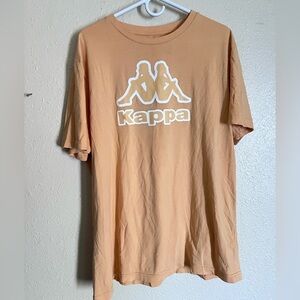 Kappa Men's Peach Short Sleeve Tee